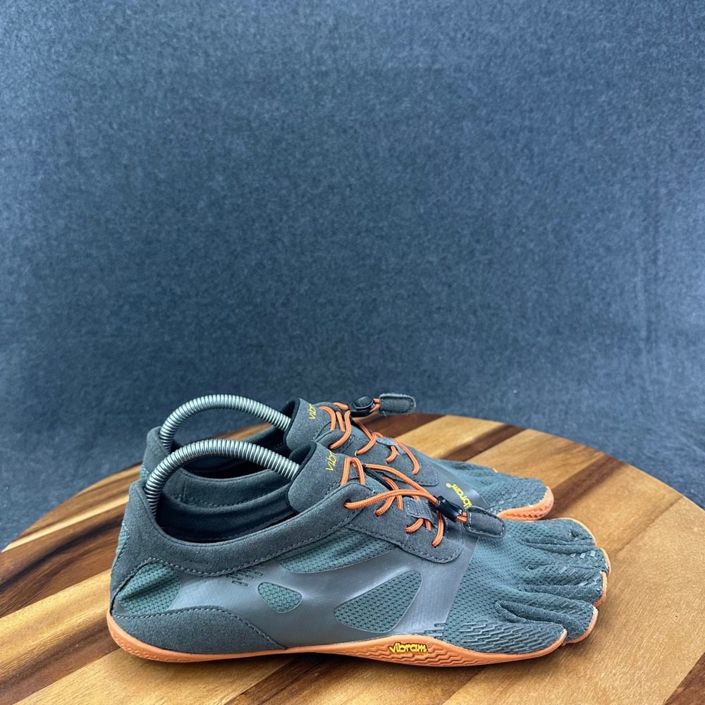 Vibram FiveFingers KSO EVO Womens Size EU 40 US 8.5-9 Gray Orange Shoes 21M0701
